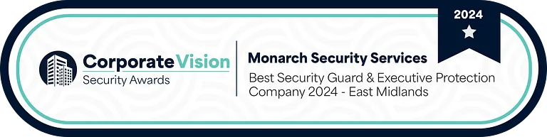 corporate vision security award banner - monarch security